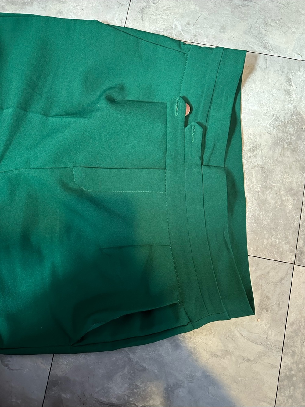 Michele Emerald Green Tailored Trousers - Picture 10 of 10